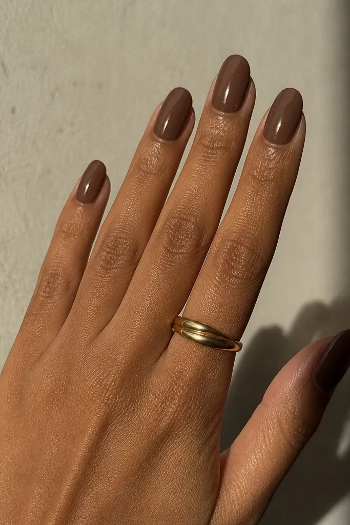 Cheap brown nails ideas that look pricey