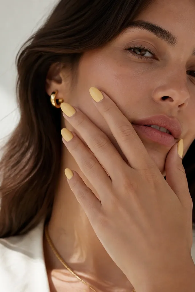 Light Yellow Nails That Turn Heads
