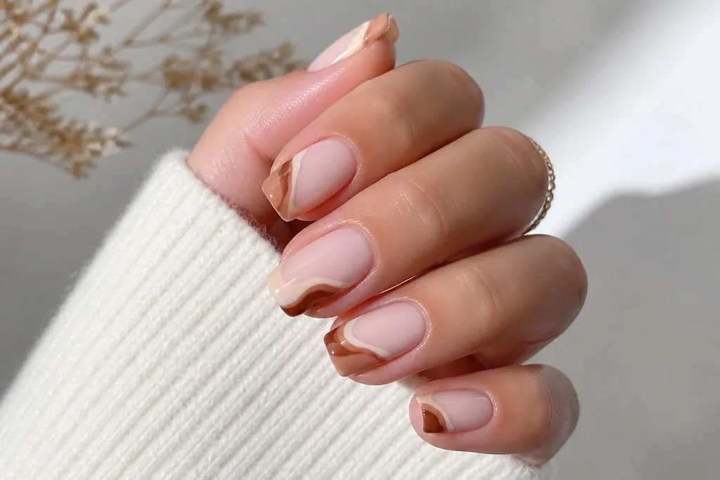 Budget-friendly acrylic coffin nails short designs