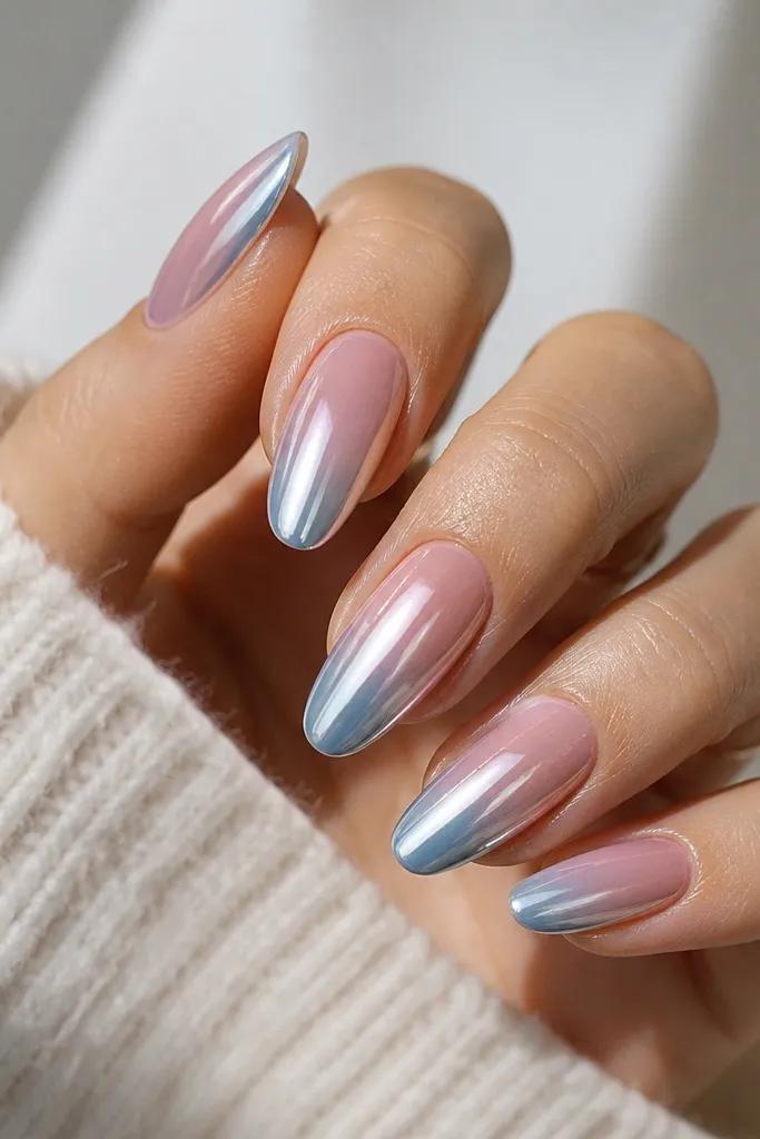 Quick Ombre Chrome Nails You Can Finish Fast